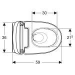 Geberit AquaClean Mera Comfort WH Pan and Seat_Stiles_TechDrawing_Image2