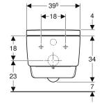 Geberit AquaClean Mera Comfort WH Pan and Seat_Stiles_TechDrawing_Image4