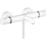 13114700 Hansgrohe Ecostat Comfort Matt White Bath Thermostat_Stiles_Product_Image