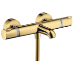 13114990 Hansgrohe Ecostat Comfort Polished Gold Optic Bath Thermostat_Stiles_Product_Image