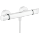 13116700 Hansgrohe Ecostat Comfort Matt White Shower Thermostat_Stiles_Product_Image