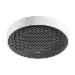 26228700 Hansgrohe Rainfinity Matt White Shower Head 250mm_Stiles_Product_Image