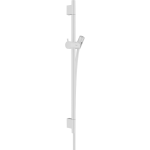 28632700 Hansgrohe Unica Matt White S Puro Shower Bar 650mm with Isiflex Shower Hose_Stiles_Product_Image