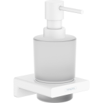 41745700 Hansgrohe AddStoris Matt White Liquid Soap Dispenser_Stiles_Product_Image