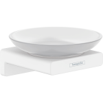 41746700 Hansgrohe AddStoris Matt White Soap Dish_Stiles_Product_Image