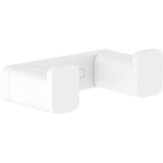 41755700 Hansgrohe AddStoris Matt White Double Towel Hook_Stiles_Product_Image