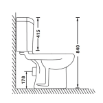 Betta Consul front flush _Stiles_TechDrawing_Image