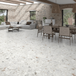 RGST803 Essence Enon Conglomerate White Matt 800x800mm_Stiles_Lifestyle_Image