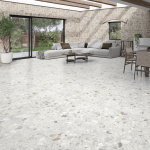 RGST803 Essence Enon Conglomerate White Matt 800x800mm_Stiles_Lifestyle_Image2