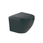 Gio Ivy Alvito Matt Black Wall Hung Pan 490x360x325mm_Stiles_Product_Image