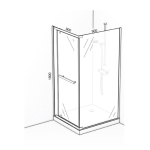 TATSPE900 Waterfall Pivot Shower Screen 900x900x1900mm_Stiles_TechDrawing_Image