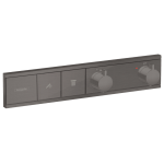 15380340 Hansgrohe RainSelect Brushed Black Chrome Thermostat (2 Functions)_Stiles_Product_Image