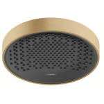 26228140 Hansgrohe Rainfinity Brushed Bronze 1 Jet Shower Head 250mm_Stiles_Product_Image