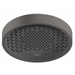 26228340 Hansgrohe Rainfinity Brushed Black Chrome 1 Jet Shower Head 250mm_Stiles_Product_Image