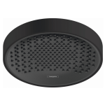 26228670 Hansgrohe Rainfinity Matt Black 1 Jet Shower Head 250mm_Stiles_Product_Image