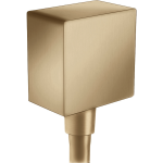 26455140 Hansgrohe FixFit Brushed Bronze Wall outlet Square_Stiles_Product_Image