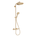 26891140 Hansgrohe Croma Select S EcoSmart Brushed Bronze Shower Set with Thermostat 280mm_Stiles_Product_Image