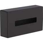 41774670 Hansgrohe AddStoris Matt Black Tissue Box_Stiles_Product_Image