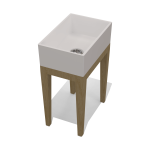 Rossco Butler Sink on Ash Stand 400x600x850mm_Stiles_Product_Image3