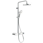 TH4380008 Duravit White Chrome Shower System Column and Shelf_Stiles_Product_Image2