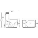 Toilet Sintra CC Black Suite and Seat_Stiles_TechDrawing_Image